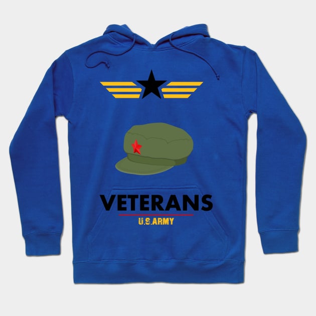 U.S. Veteran Hoodie by barwarrior